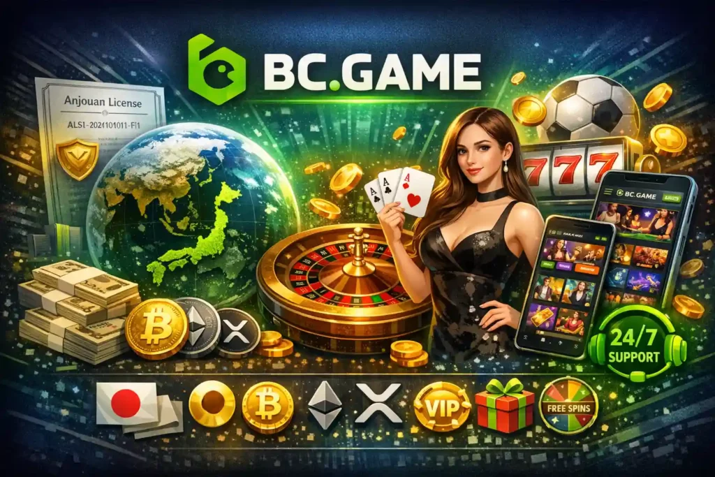 BC.Gameの基本情報を象徴するブランドイメージ画像