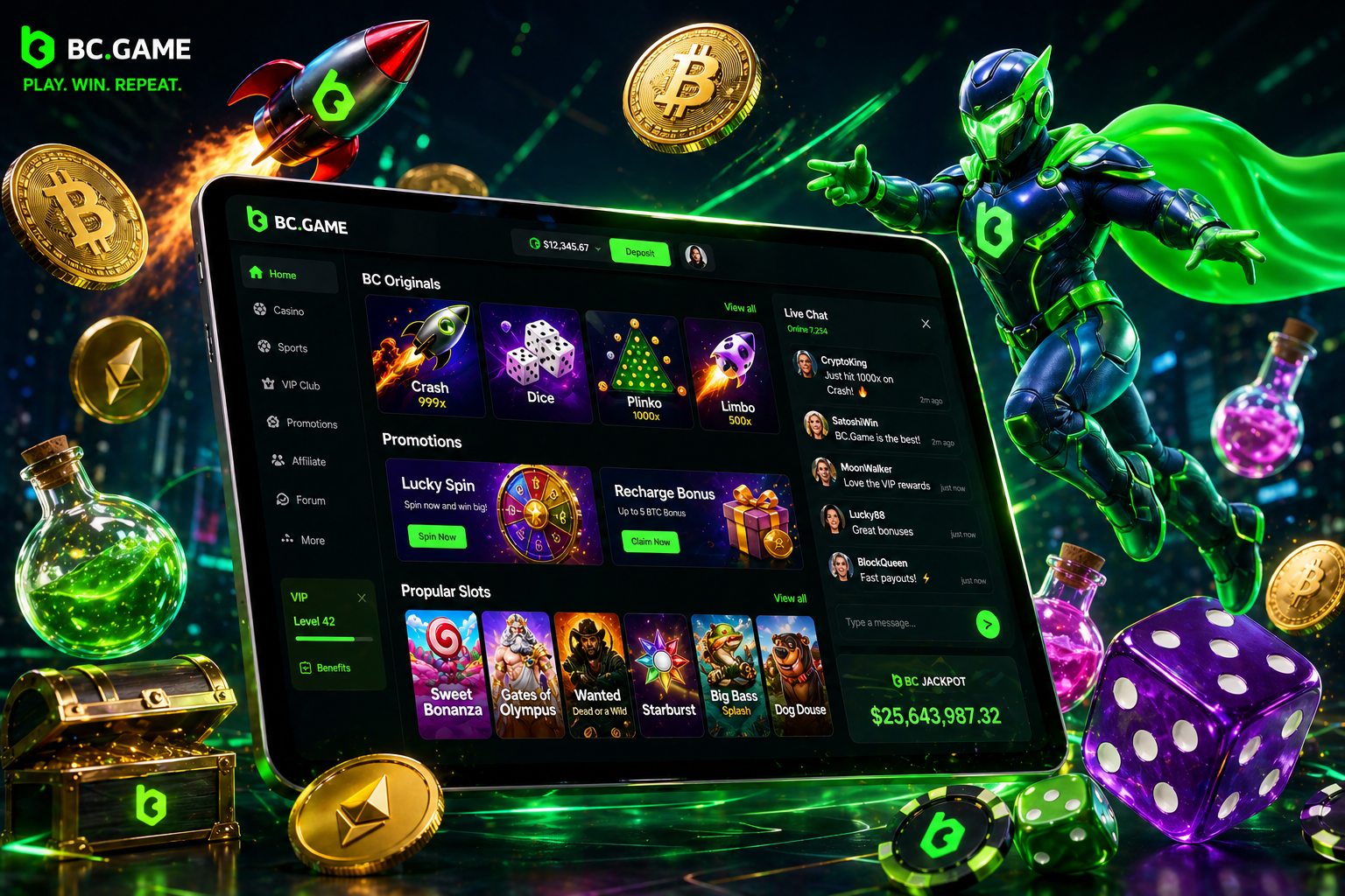 Overview of BC.Game App