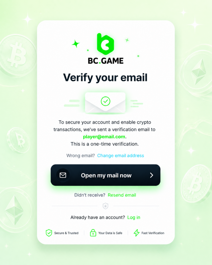 Login via Email